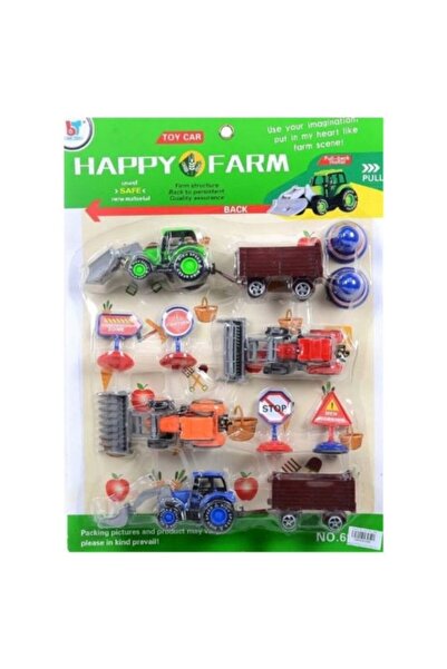 PlayFun Set Tractoare Fermă Model 691