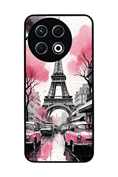 TECNO Spark 30 Pro Compatible Printed, Matte Black, Soft Silicone, Protective...