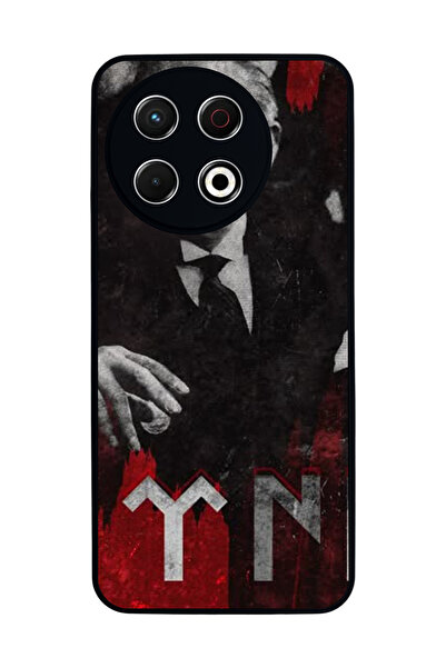 TECNO Spark 30 Pro Compatible Printed, Matte Black, Soft Silicone, Protective...