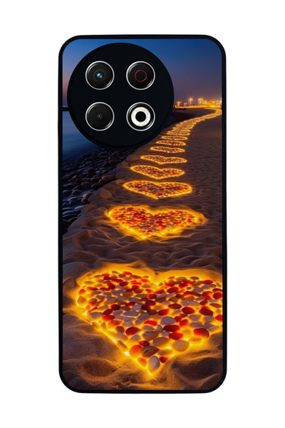 TECNO Spark 30 Pro Compatible Printed, Matte Black, Soft Silicone, Protective...