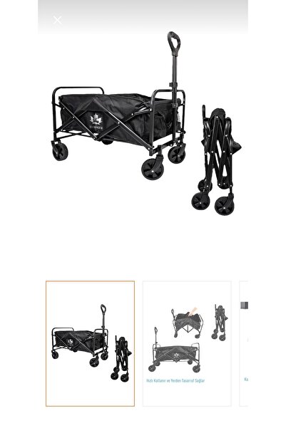 Parmend Life Katlanır kamp ve taşıma arabası