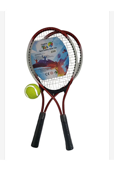 PlayFun Set 2 Palete de Tenis pentru copii si Minge