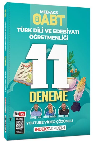 İndeks Akademi 2026 ÖABT MEB-AGS Türk Dili ve Edebiyatı 11 Deneme Youtube Vid...