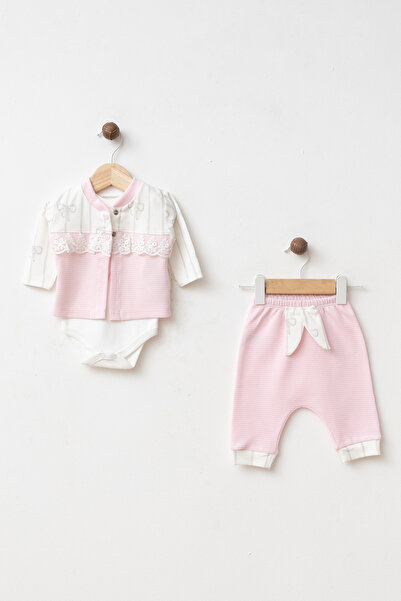 yukobaby bebeğiniz için en doğalı BEBEK FİYONKLU GÜPÜRLÜ 3-6-9 AY %100 PAMUKL...