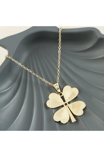 ZERO LAND قلادة STOROZAL Yonca للموسم الجديد (01939) - أصفر