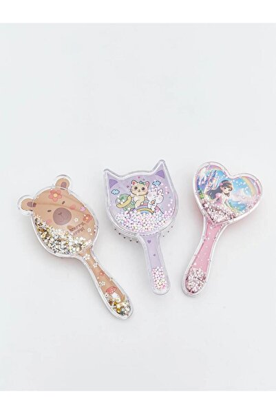 LC Waikiki Printed Girls' Hair Brush (S6)