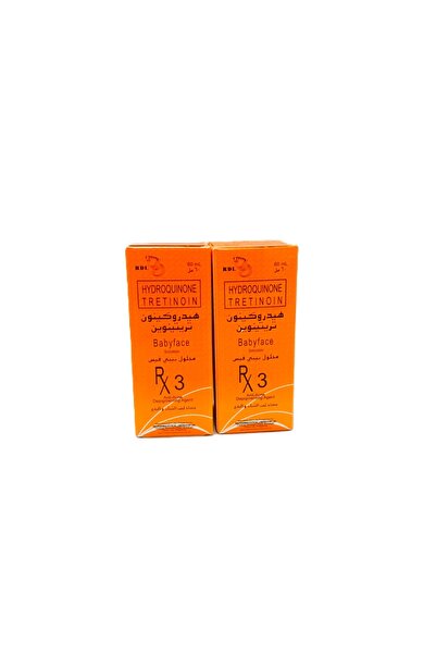 RDL Hydroquinone and Tretinoin Babyface Solution No. 3 Multi product 2 pice