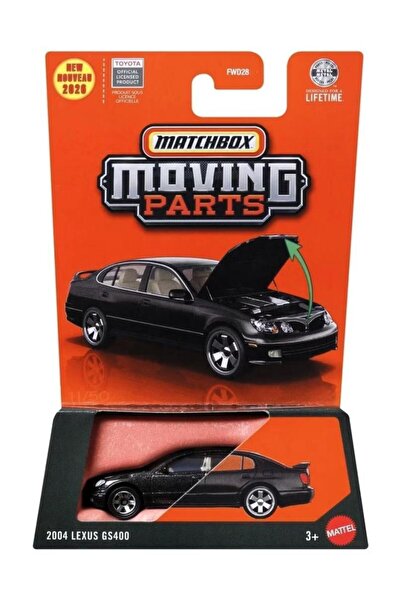 HOT WHEELS Matchbx 2026 1:64 Arabalar 2004 LEXUS GS400 JHV27