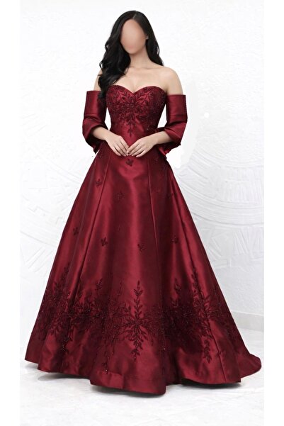 Larn-dress فستان ريانا بأكمام