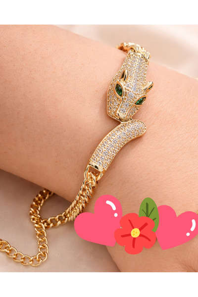 XUPİNGS JEWELRY Bratara din inox placat cu aur