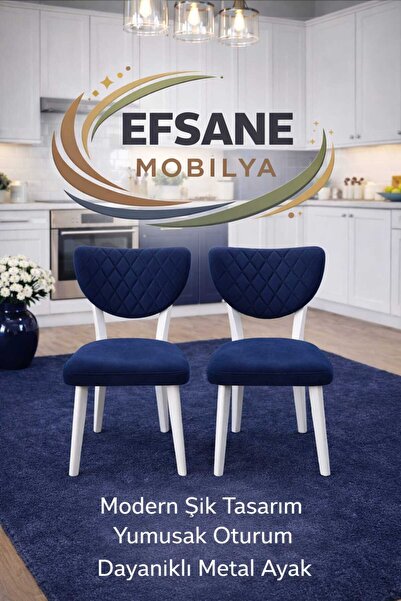 Efsane i.E.G ELMA SANDALYE 2 ADET MUTFAK SALON YEMEK ODASI SALON BALKON BAHÇE...