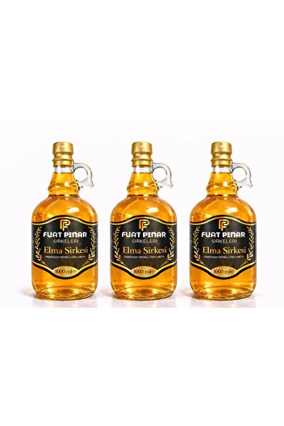 Fuat Pınar Sirkeleri Fuat Pınar Elma Sirkeleri 1000 Ml 3 Adet