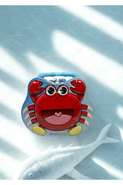 Mutluluk Kutunda Var Metal Blue Crab Piggy Bank