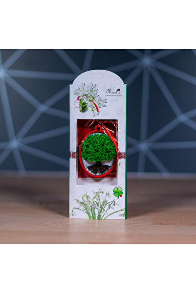 Creators of Crafts Martisor Pomisor with lichens - Hand made