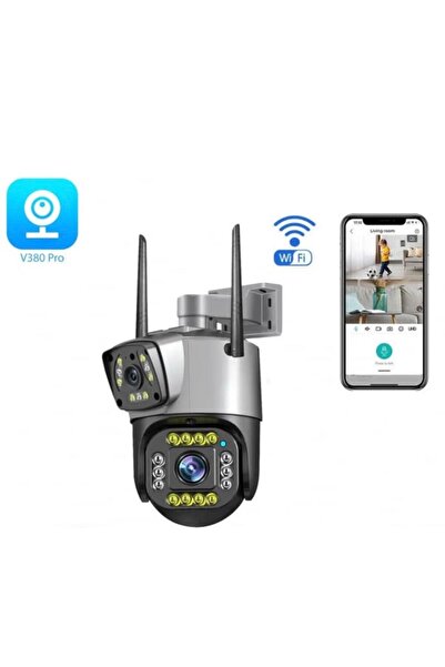 DIGITECH Camera de supraveghere IP WIFI BabyToy™ C3, 12MP, Zoom 8X, Exterior/...