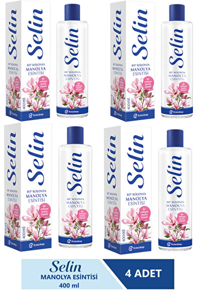 Selin Manolya Esintisi Kolonyası Pet 400 Ml x 4 Adet