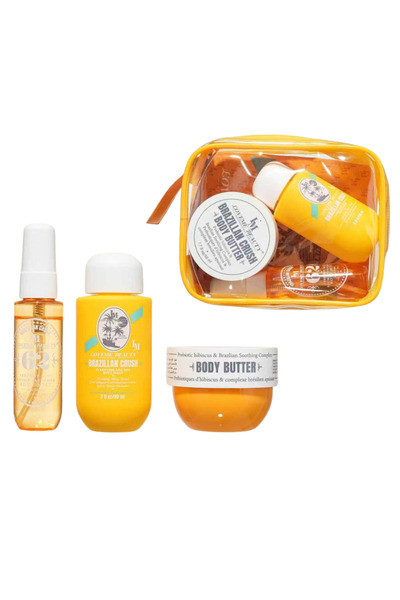 LOVEME BEAUTY مجموعة برازيليان كراش المتكاملة باقة العناية بالجسم معطر جسم زب...