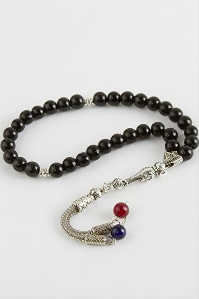 ZERO LAND سبحة حجر أونيكس طبيعي من ستوروزال 8 مم (01954) - أسود