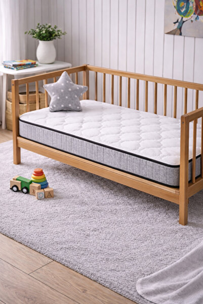 Miniro Kids 70x120 Bebek Yatağı Beşik Yatağı Park Yatağı Full Ortopedik %100 ...