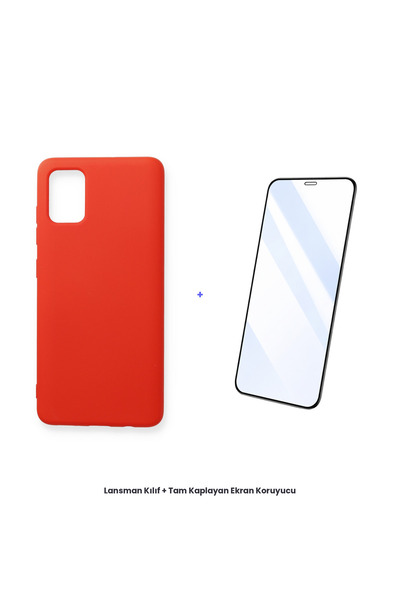 cepmoda حافظة سامسونج جالاكسي A71 + مجموعة واقي شاشة مضاد للكهرباء الساكنة - ...