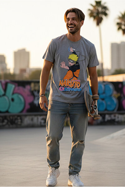 YusGos Unisex Naruto Shippuden Anime Japanese Style Oversize Unisex T-Shirt