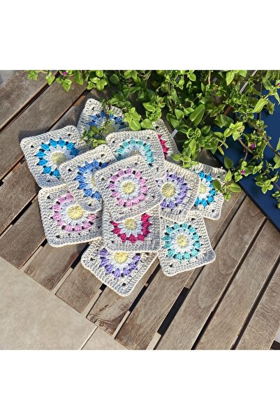 10 adet el örgüsü motif