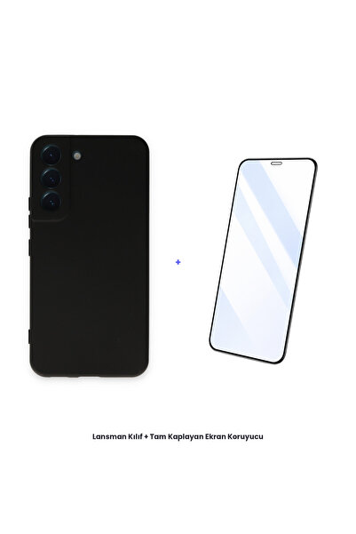 cepmoda حافظة سامسونج جالاكسي S22 + مجموعة واقي شاشة مضاد للكهرباء الساكنة - ...