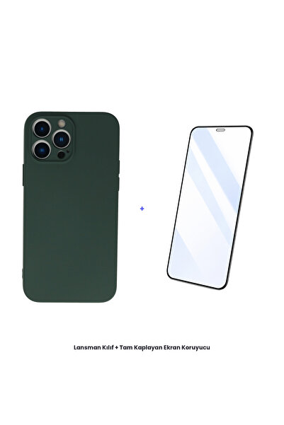 cepmoda حافظة إطلاق نار لهاتف آيفون 13 برو ماكس + مجموعة واقي شاشة مضاد للكهر...