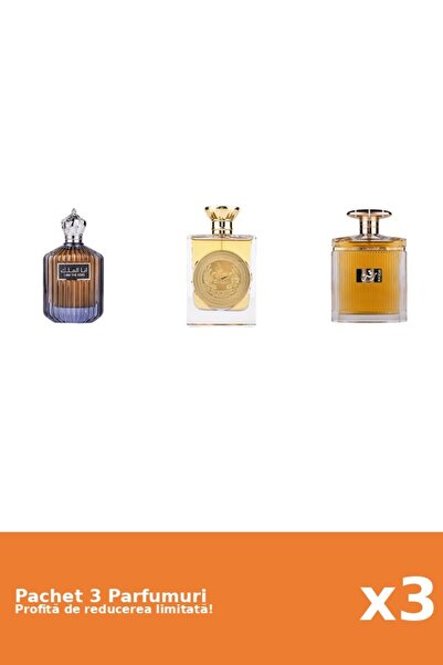 ARD AL ZAAFARAN Set 3 Parfumuri Ard Al Zaafaran: Apa de Parfum I Am the King,...