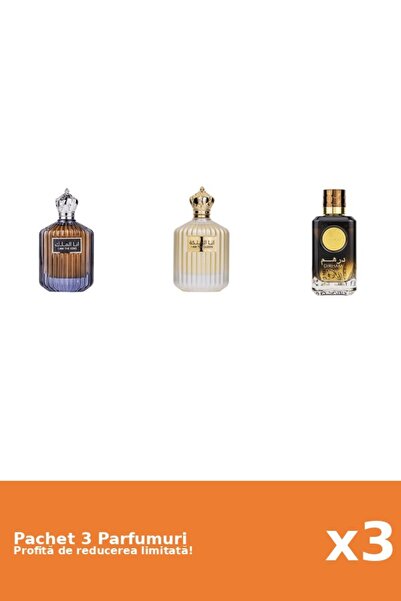 ARD AL ZAAFARAN Set 3 Parfumuri Ard Al Zaafaran: Apa de Parfum I Am the King,...