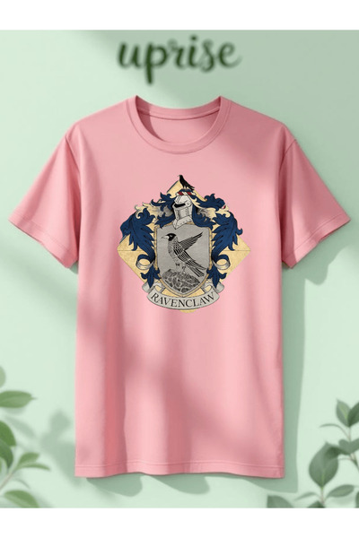 Vordevia Ravenclaw Printed Cotton Oversize T-Shirt