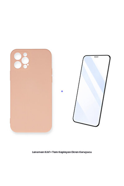 cepmoda حافظة إطلاق نار لهاتف آيفون 12 برو ماكس + مجموعة واقي شاشة مضاد للكهر...