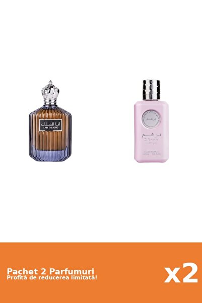 ARD AL ZAAFARAN Set 2 Parfumuri Ard Al Zaafaran: Apa de Parfum I Am the King,...