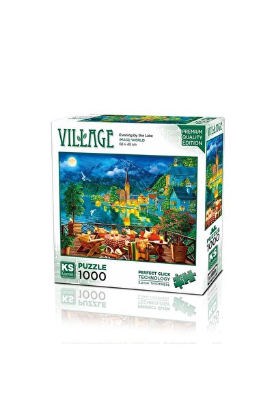 GrupVera 20821 PUZZLE 1000 Evening by the Lake in Hallstatt