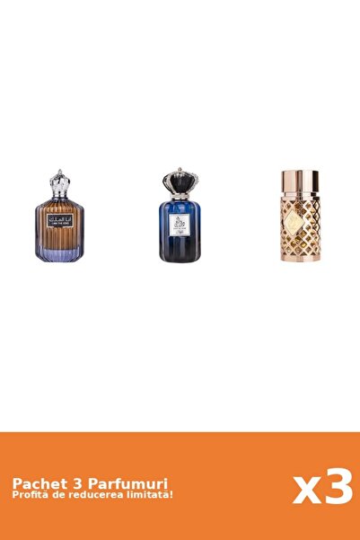 ARD AL ZAAFARAN Set 3 Parfumuri Ard Al Zaafaran: Apa de Parfum I Am the King,...