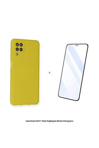 cepmoda حافظة سامسونج جالاكسي A12 + مجموعة واقي شاشة مضاد للكهرباء الساكنة - ...