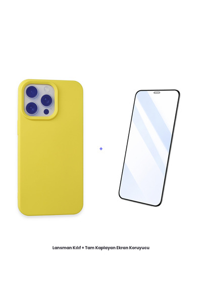 cepmoda iPhone 15 Pro Max Launch Case + Full Coverage Antistatic Screen Prote...