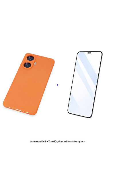 cepmoda Realme C55 Launch Case + Full Coverage Antistatic Screen Protector Se...