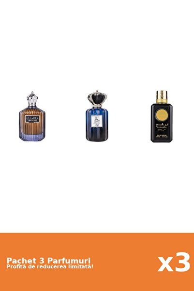 ARD AL ZAAFARAN Set of 3 Ard Al Zaafaran Perfumes: I Am the King Eau de Parfu...
