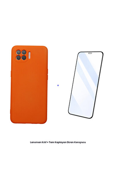 cepmoda حافظة إطلاق هاتف أوبو رينو 4 لايت + مجموعة واقي شاشة مضاد للكهرباء ال...