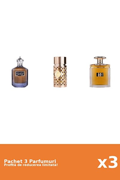 ARD AL ZAAFARAN Set of 3 Ard Al Zaafaran Perfumes: I Am the King Eau de Parfu...