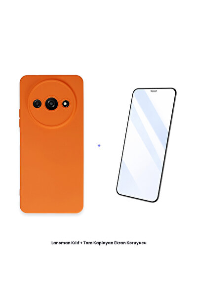 cepmoda Redmi A3 4g Launch Case + Full Coverage Antistatic Screen Protector S...