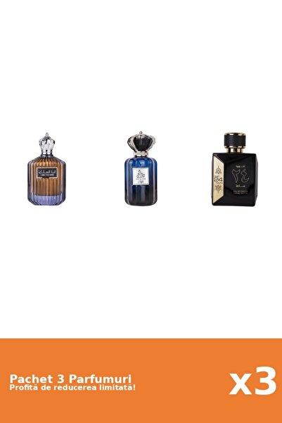 ARD AL ZAAFARAN Set 3 Parfumuri Ard Al Zaafaran: Apa de Parfum I Am the King,...