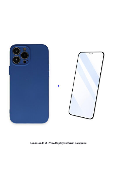 cepmoda حافظة إطلاق نار لهاتف آيفون 13 برو ماكس + مجموعة واقي شاشة مضاد للكهر...