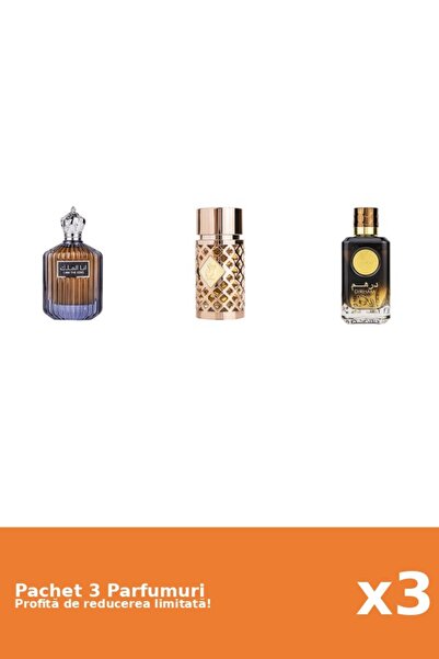 ARD AL ZAAFARAN Set 3 Parfumuri Ard Al Zaafaran: Apa de Parfum I Am the King,...