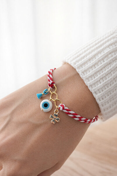 EL YAPIMI Marteniçka Wish Bracelet with Chain Charm