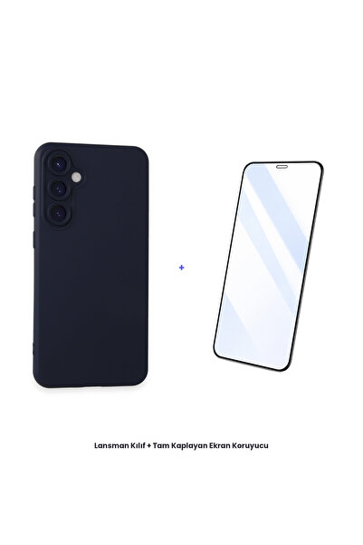 cepmoda حافظة سامسونج جالاكسي إس 24 + مجموعة واقي شاشة كامل التغطية مضاد للكه...