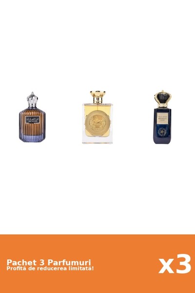 ARD AL ZAAFARAN Set 3 Parfumuri Ard Al Zaafaran: Apa de Parfum I Am the King,...