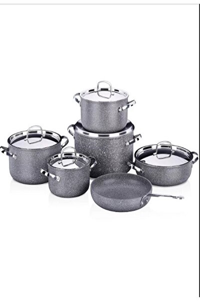 Generic Korkmaz Palma Plus 11-piece cookware set, made in Turkey