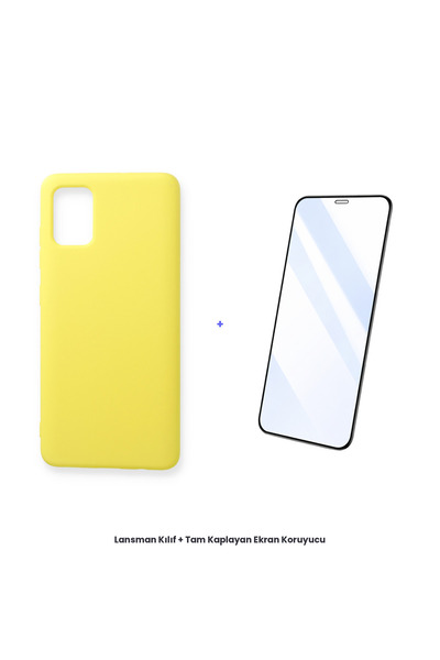 cepmoda حافظة سامسونج جالاكسي A71 + مجموعة واقي شاشة مضاد للكهرباء الساكنة - ...